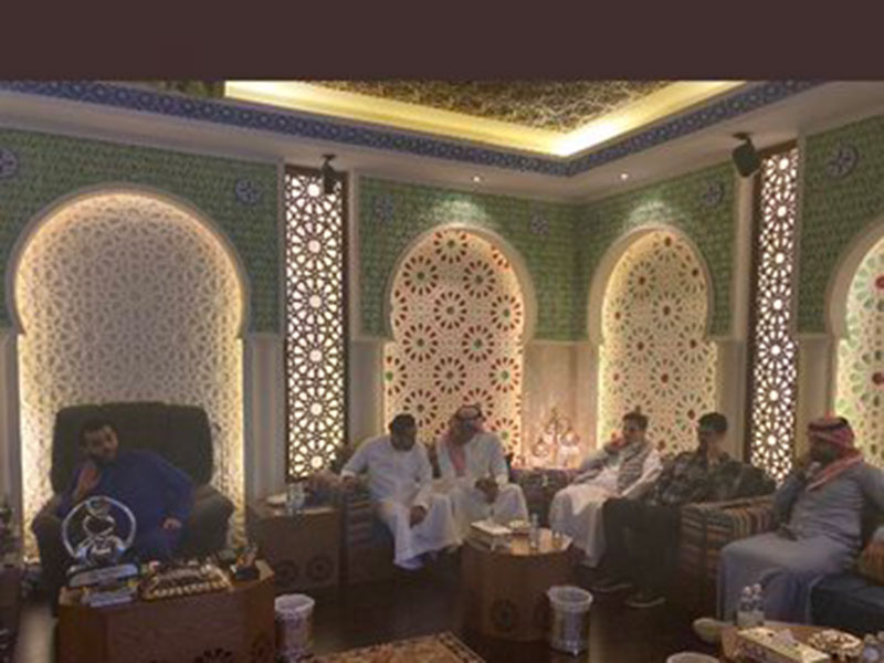 بعد تحقيقهم اللقب القاري  تركي آل شيخ يستضيف لاعبي الهلال